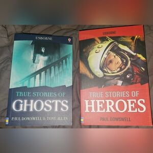 Usborne True Stories Book Pair